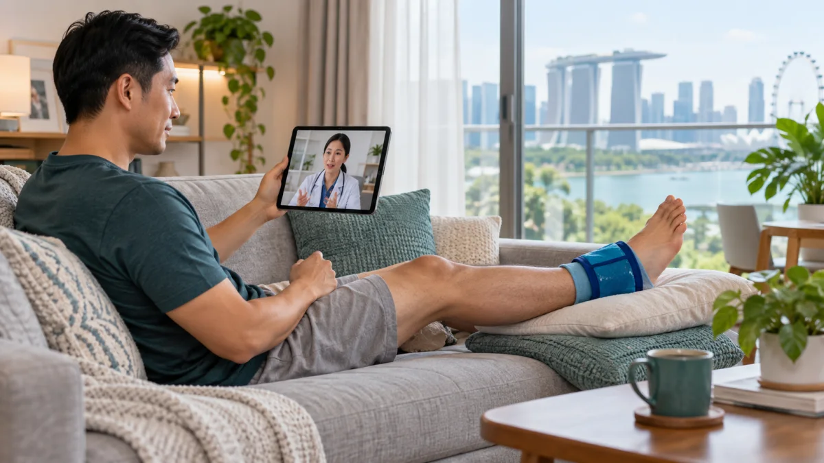Ankle Sprain: When Can Telemedicine Help?
